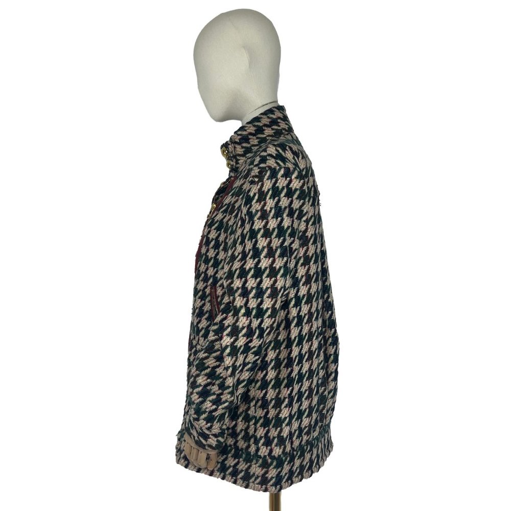 Veronica Beard Multicolor Houndstood Asymetrical … - image 4